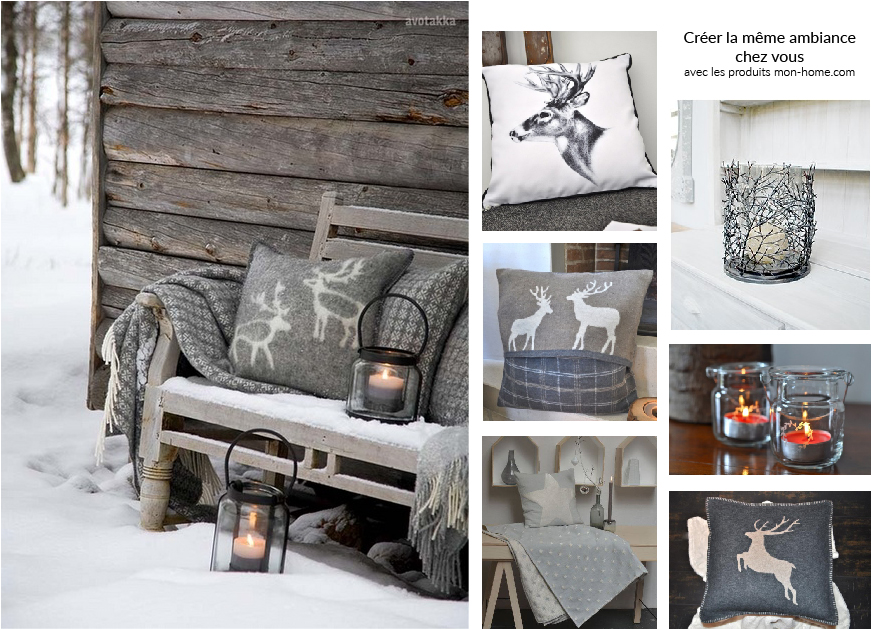 Créer une décoration chalet chic blog Désign Cocooning chalet