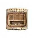 Interrupteur décoré radio vintage