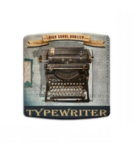 Interrupteur décoré "typewriter vintage"