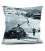 Coussin "Retour du ski" 40 x 40 cm