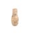 Vase Batwa large, en bois de manguier, maison Nkuku