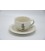 Set de 4 tasses expresso "skieur" avec soucoupe chehoma