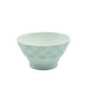 Bol en fine porcelaine japonaise motif gris