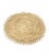 Set de table en raphia naturel et coquillages