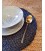 Set de table rond Lilo indigo