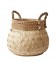 Panier en bambou et jonc de mer - naturel