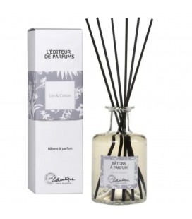 Bâtons de parfum - Lothantique "Lin & Coton" Musc, Rose, Aldéhyde,