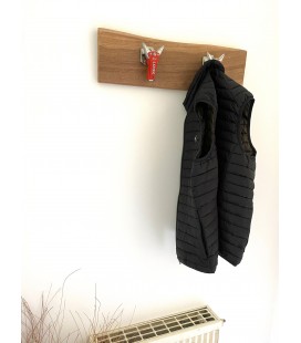Porte manteaux patère ski vintage Look N57