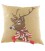 Coussin "Cerf écharpe rouge"