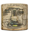 Interrupteur décoré téléphone vintage